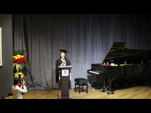 SJIIM 1st Graduation Ceremony 2018 - Student Honour Speeches