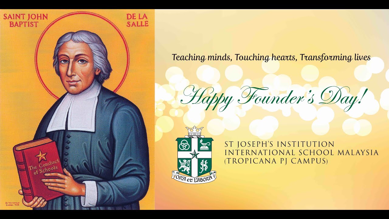 We are One but We are Many. I am, You are, We are Lasallian. Happy Founder’s Day Everyone!